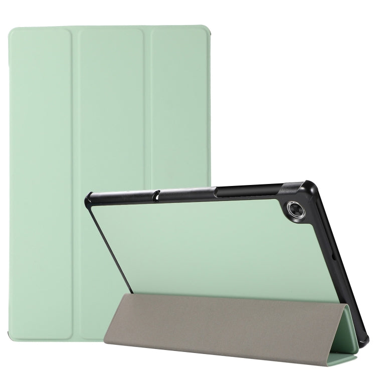 3-folding Skin Texture Horizontal Flip TPU + PU Leather Case with Holder, For iPad Air 11 2024 / 2022 / 2020 10.9, For iPad 9.7 (2018) / 9.7 (2017) / air / air2, For Lenovo M10 Plus