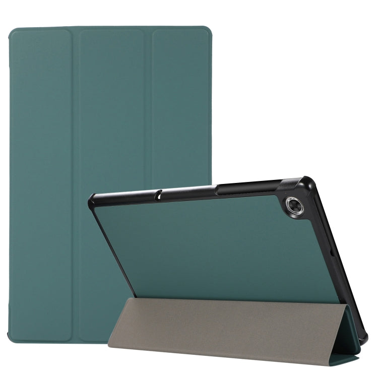3-folding Skin Texture Horizontal Flip TPU + PU Leather Case with Holder, For iPad Air 11 2024 / 2022 / 2020 10.9, For iPad 9.7 (2018) / 9.7 (2017) / air / air2, For Lenovo M10 Plus