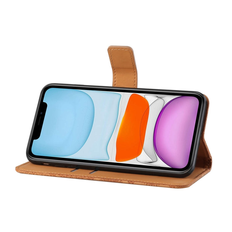 Ethnic Style Embossed Pattern Horizontal Flip Leather Case with Holder & Card Slots & Wallet & Lanyard, For iPhone 11, For iPhone 11 Pro, For iPhone 11 Pro Max