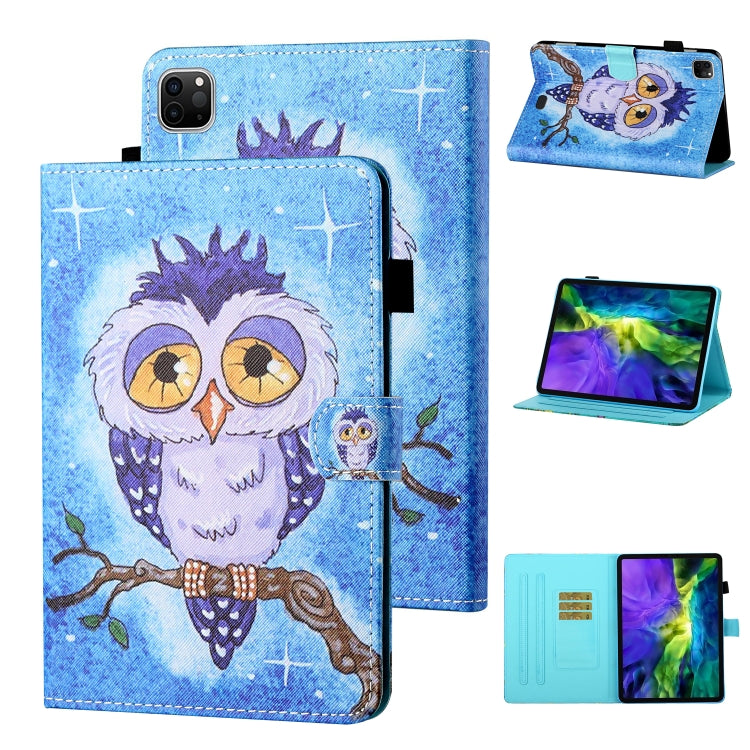 Coloured Drawing Stitching Horizontal Flip Leather Case with Holder & Card Slot & Sleep / Wake-up Function, For iPad Pro 11 (2020) / (2018), For iPad 10.2 2021 / 2020 / 2019 / Air (2019), For iPad Air / Air 2 / 9.7 (2017) & (2018)                      ...
