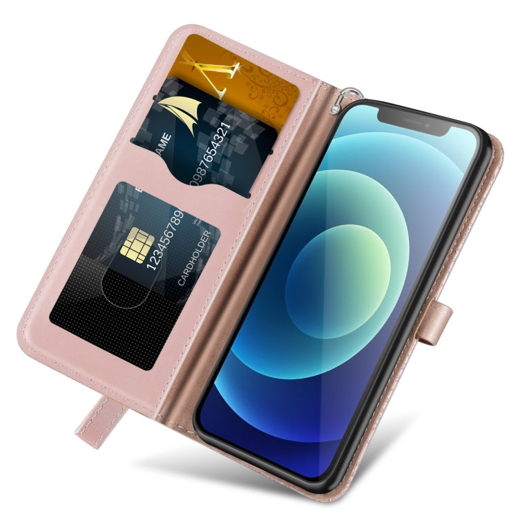Life of Tree Embossing Pattern Horizontal Flip Leather Case with Holder & Card Slot & Wallet & Photo Frame & Lanyard, For iPhone 12 / 12 Pro, For iPhone 12 Pro Max, For iPhone X / XS, For iPhone XR