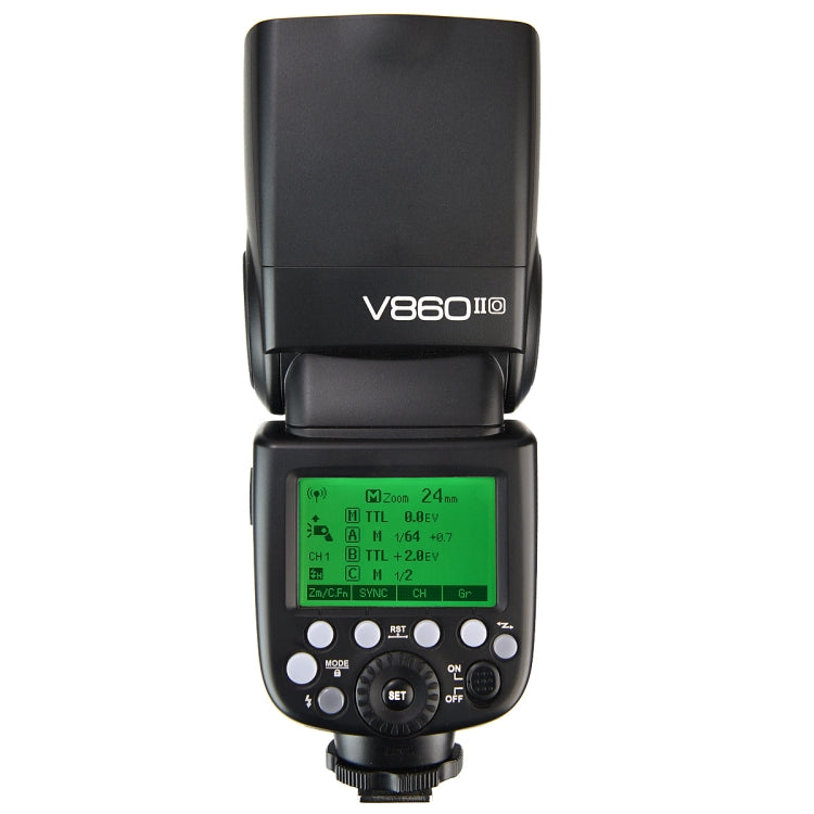 Godox V860IIO 2.4GHz Wireless 1/8000s HSS Flash Speedlite Camera Top Fill Light for Olympus DSLR Cameras, V860IIO for Olympus
