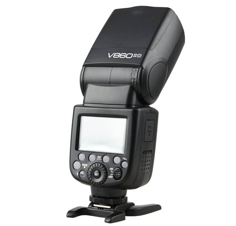 Godox V860IIO 2.4GHz Wireless 1/8000s HSS Flash Speedlite Camera Top Fill Light for Olympus DSLR Cameras, V860IIO for Olympus