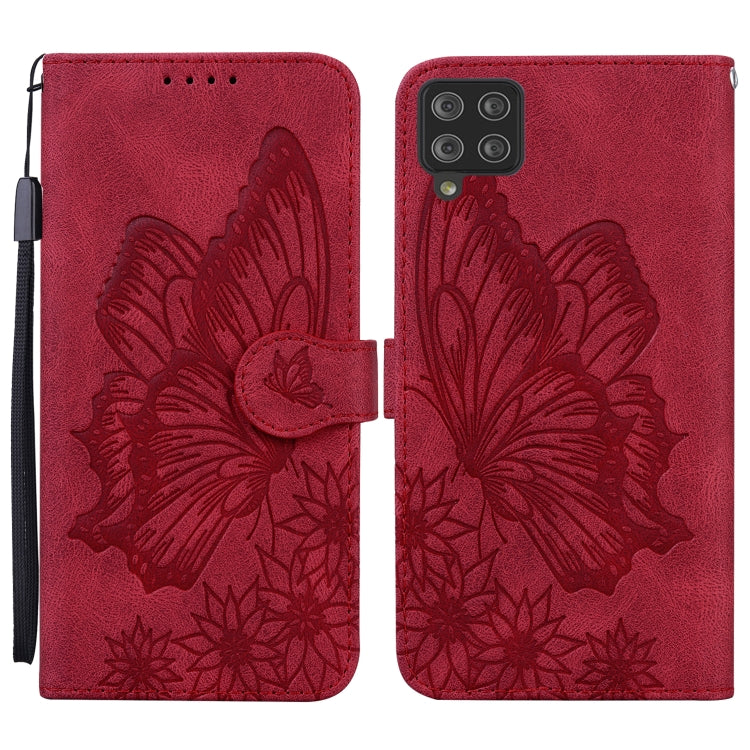 Retro Skin Feel Butterflies Embossing Horizontal Flip Leather Case with Holder & Card Slots & Wallet, For Samsung Galaxy A42 5G, For Samsung Galaxy A51, For Samsung Galaxy A71, For Samsung Galaxy Note20 Ultra