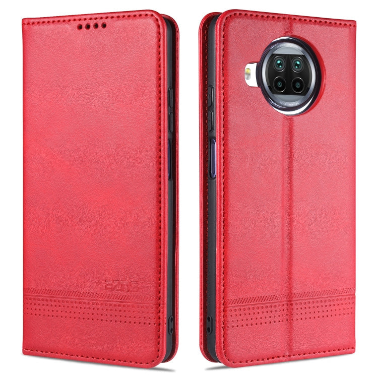 AZNS Magnetic Calf Texture Horizontal Flip Leather Case with Card Slots & Holder & Wallet, For Samsung Galaxy A12, For Samsung Galaxy S21 5G, For Xiaomi Mi 10T Lite 5G