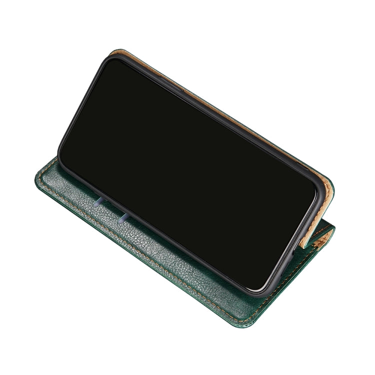 PU + TPU Gloss Oil Solid Color Magnetic Horizontal Flip Leather Case with Holder & Card Slot & Wallet, For Samsung Galaxy S20 FE