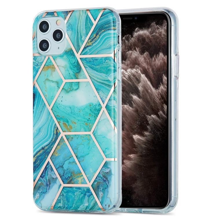 3D Electroplating Marble Pattern TPU Protective Case, For iPhone 11, For iPhone 11 Pro, For iPhone 11 Pro Max, For iPhone 12 mini