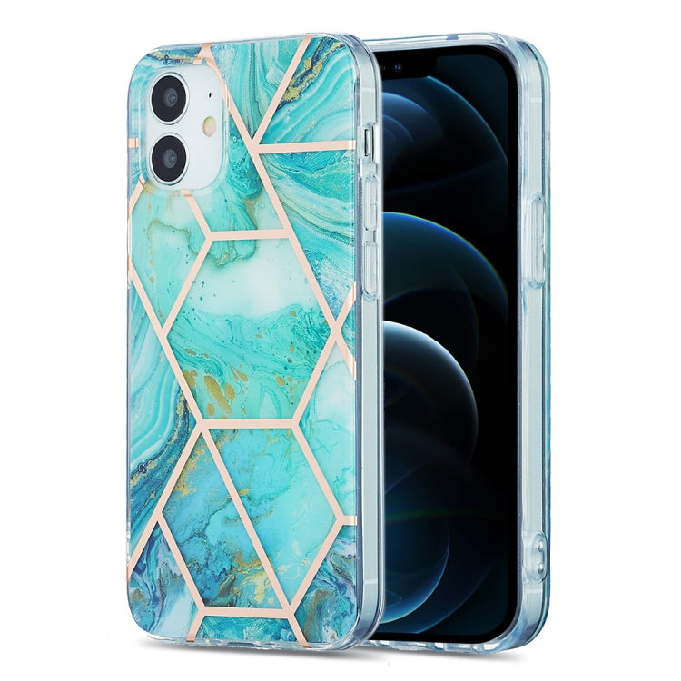 3D Electroplating Marble Pattern TPU Protective Case, For iPhone 12 / 12 Pro, For iPhone 12 Pro Max, For iPhone XS / X, For iPhone XR