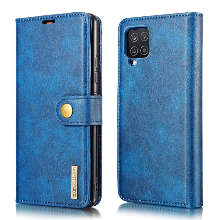 DG.MING Crazy Horse Texture Flip Detachable Magnetic Leather Case with Holder & Card Slots & Wallet, For Samsung Galaxy A12, For Samsung Galaxy A32 5G, For Samsung Galaxy A52 5G / 4G, For Samsung Galaxy A72 5G / 4G