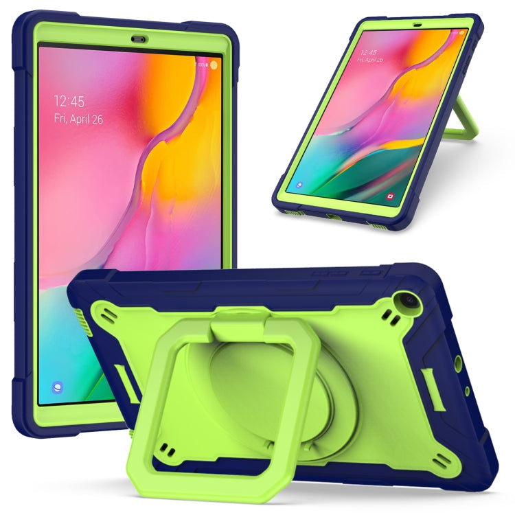 Contrast Color Shockproof Robot Silicone + PC Case with Wristband Holder, For Samsung Galaxy Tab A10.1 (2019) T510, For Samsung Galaxy Tab A 8.0 (2019) T290