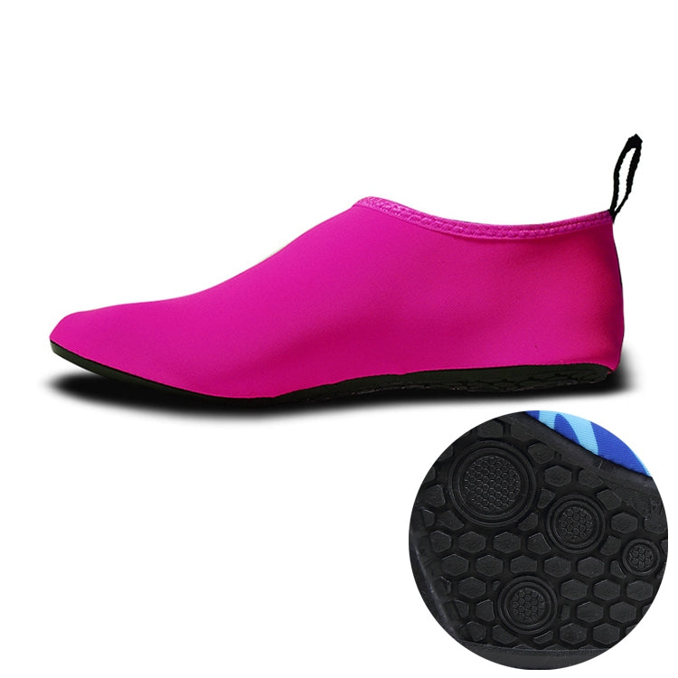 Non-slip Wear-resisting Thick Rubber Sole Diving Shoes and  Socks, One Pair, XS, S