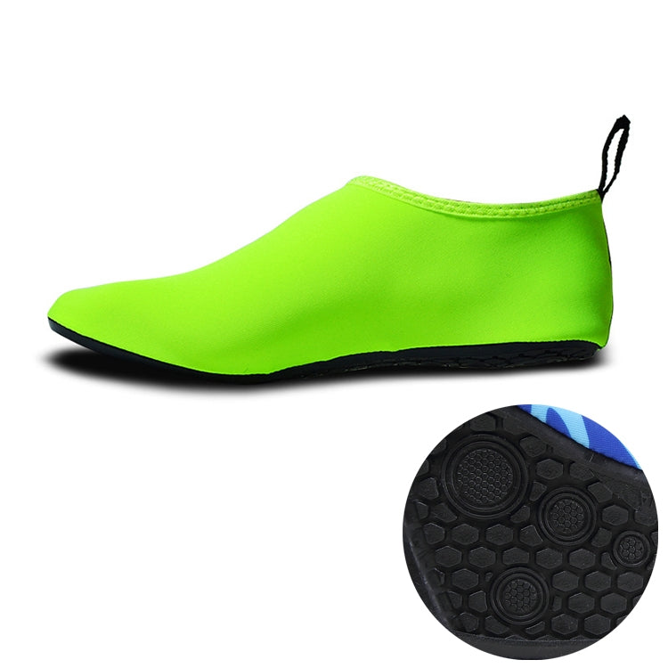 Non-slip Wear-resisting Thick Rubber Sole Diving Shoes and  Socks, One Pair, XL, XXL
