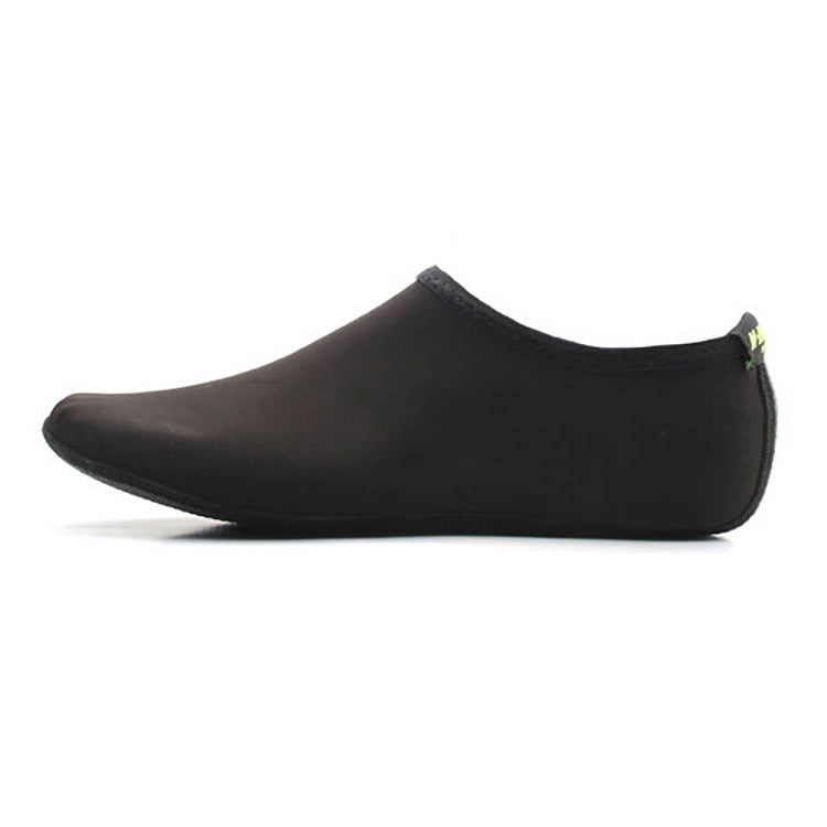 Non-slip Plastic Grain Texture Thick Cloth Sole Solid Color Diving Shoes and Socks, One Pair, M, L, XL, XXL