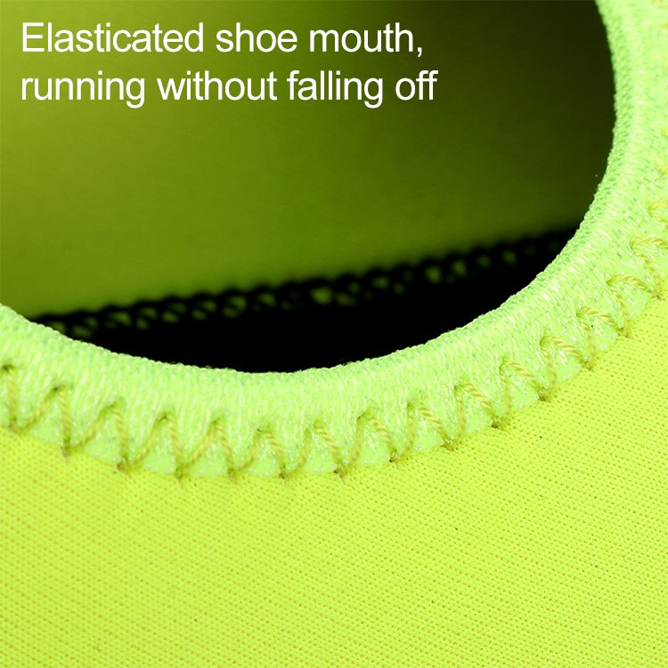 3mm Non-slip Rubber Embossing Texture Sole Solid Color Diving Shoes and Socks, One Pair, M, L, XL, XXL
