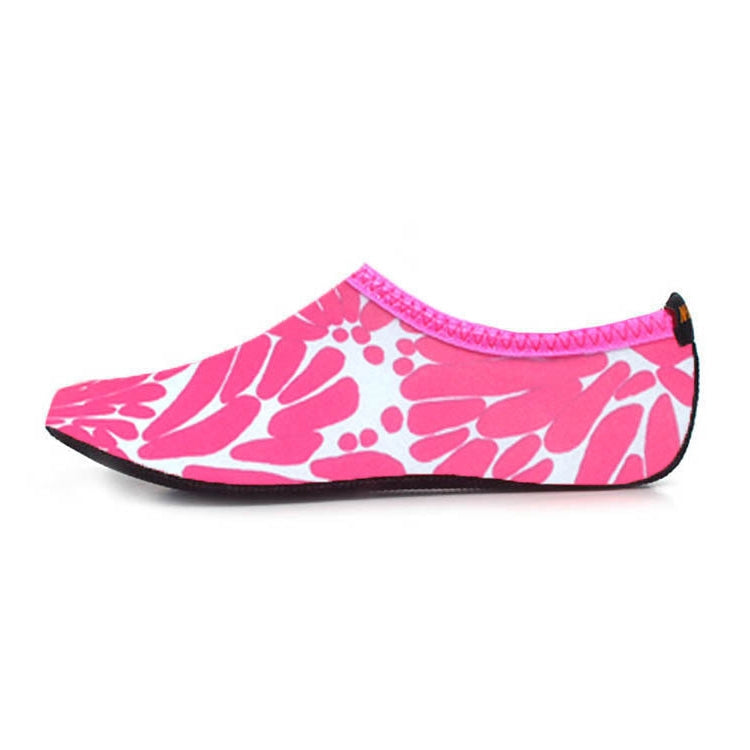 3mm Non-slip Rubber Embossing Texture Sole Figured Diving Shoes and Socks, One Pair, XL, XXL, XXXL