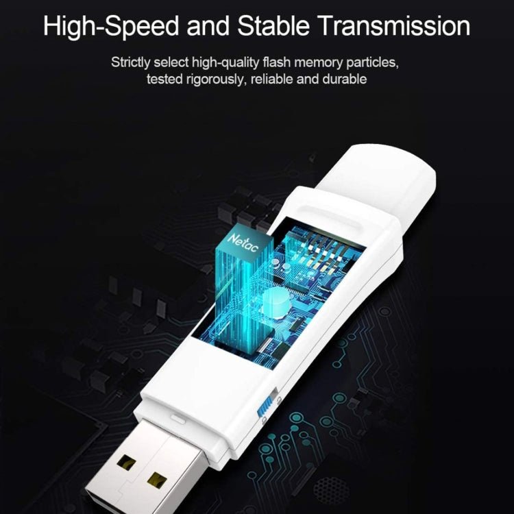 Netac U335S USB 3.0 High Speed Antivirus Write Protection USB Flash Drives U Disk, 128GB