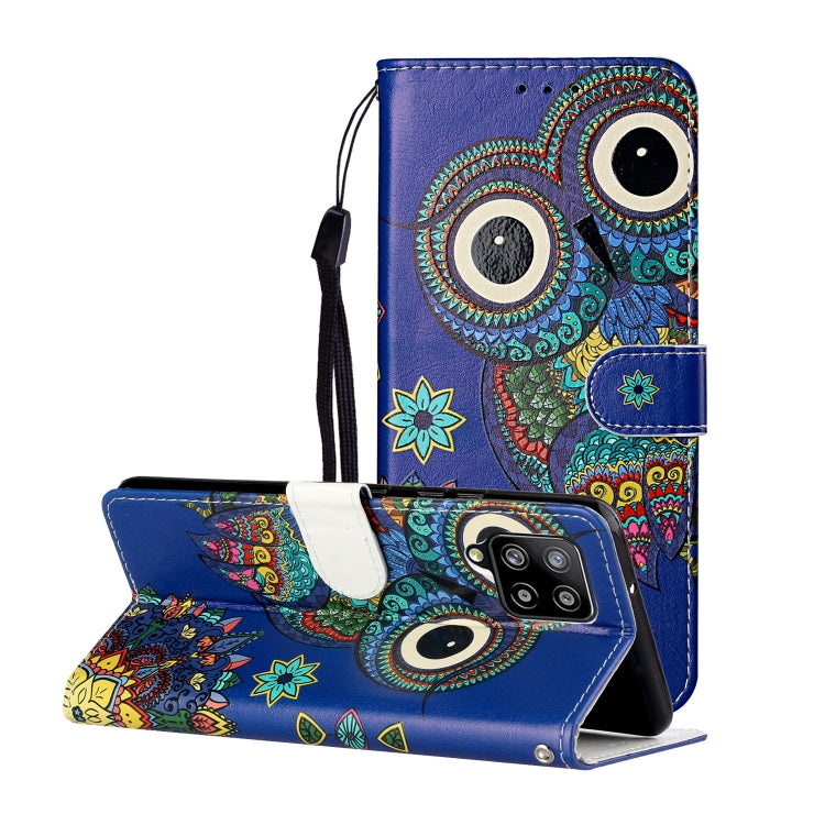 Oil Embossed Coloured Drawing Pattern Horizontal Flip PU Leather Case with Holder & Card Slots & Wallet, For Samsung Galaxy A42 5G, For Samsung Galaxy A52 5G / 4G