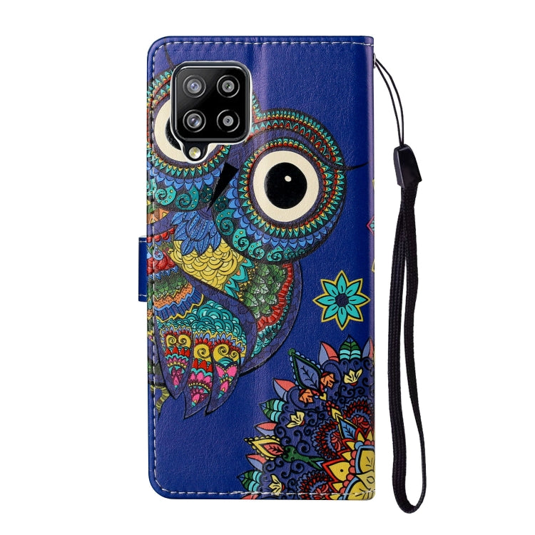 Oil Embossed Coloured Drawing Pattern Horizontal Flip PU Leather Case with Holder & Card Slots & Wallet, For Samsung Galaxy A42 5G, For Samsung Galaxy A52 5G / 4G