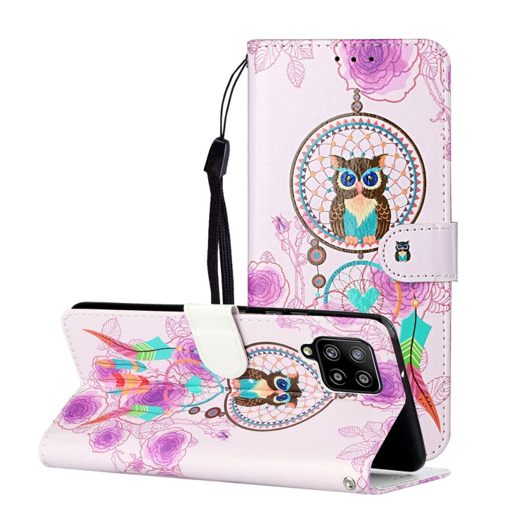 Oil Embossed Coloured Drawing Pattern Horizontal Flip PU Leather Case with Holder & Card Slots & Wallet, For Samsung Galaxy A42 5G, For Samsung Galaxy A52 5G / 4G