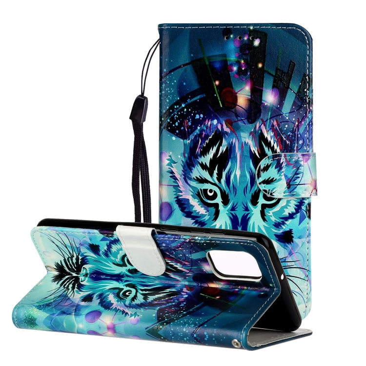 Oil Embossed Coloured Drawing Pattern Horizontal Flip PU Leather Case with Holder & Card Slots & Wallet, For Samsung Galaxy A42 5G, For Samsung Galaxy A52 5G / 4G