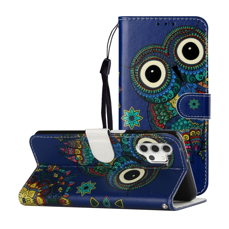 Oil Embossed Coloured Drawing Pattern Horizontal Flip PU Leather Case with Holder & Card Slots & Wallet, For Samsung Galaxy A72 5G / 4G, For Samsung Galaxy A32 5G