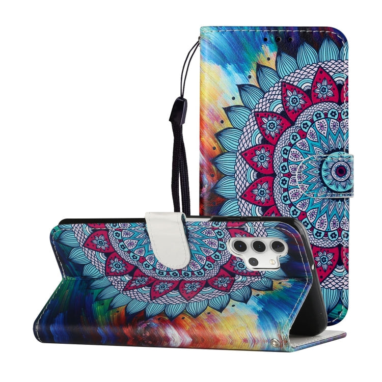 Oil Embossed Coloured Drawing Pattern Horizontal Flip PU Leather Case with Holder & Card Slots & Wallet, For Samsung Galaxy A72 5G / 4G, For Samsung Galaxy A32 5G