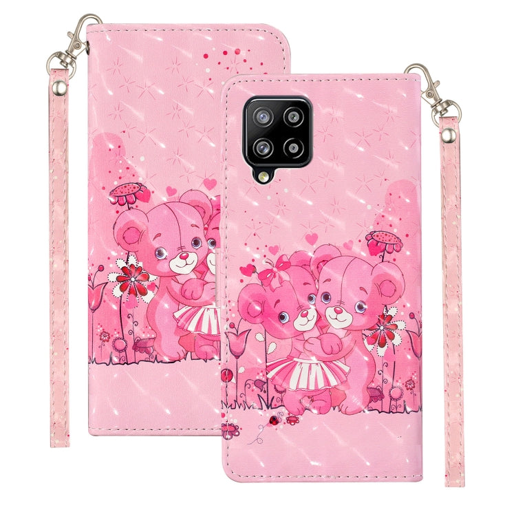 3D Pattern Horizontal Flip PU Leather Case with Holder & Card Slots & Wallet, For Samsung Galaxy A42 5G, For Samsung Galaxy A52 5G / 4G