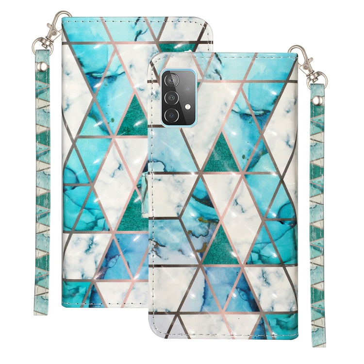 3D Pattern Horizontal Flip PU Leather Case with Holder & Card Slots & Wallet, For Samsung Galaxy A42 5G, For Samsung Galaxy A52 5G / 4G