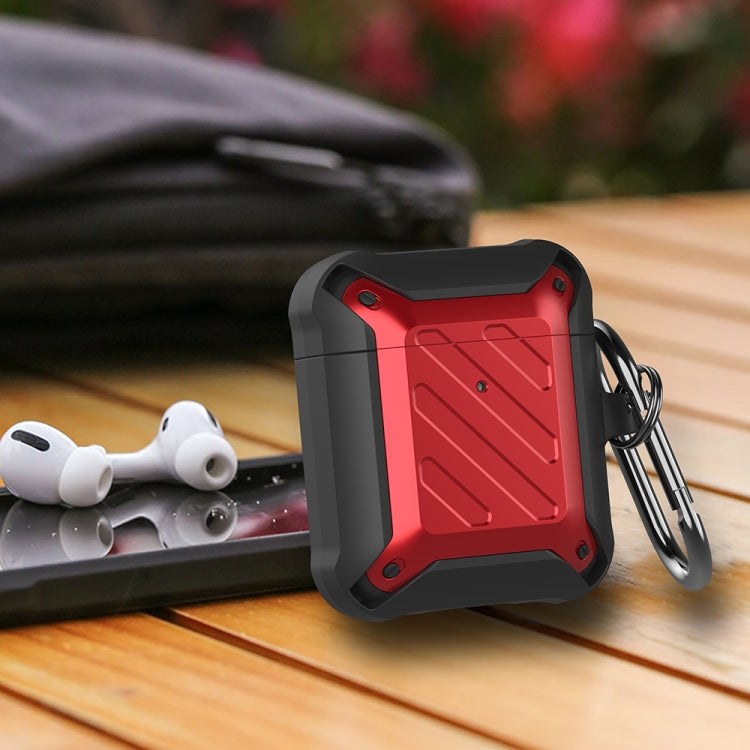 Wireless Earphones Shockproof Bumblebee Twill Silicone Protective Case, For AirPods 1/2