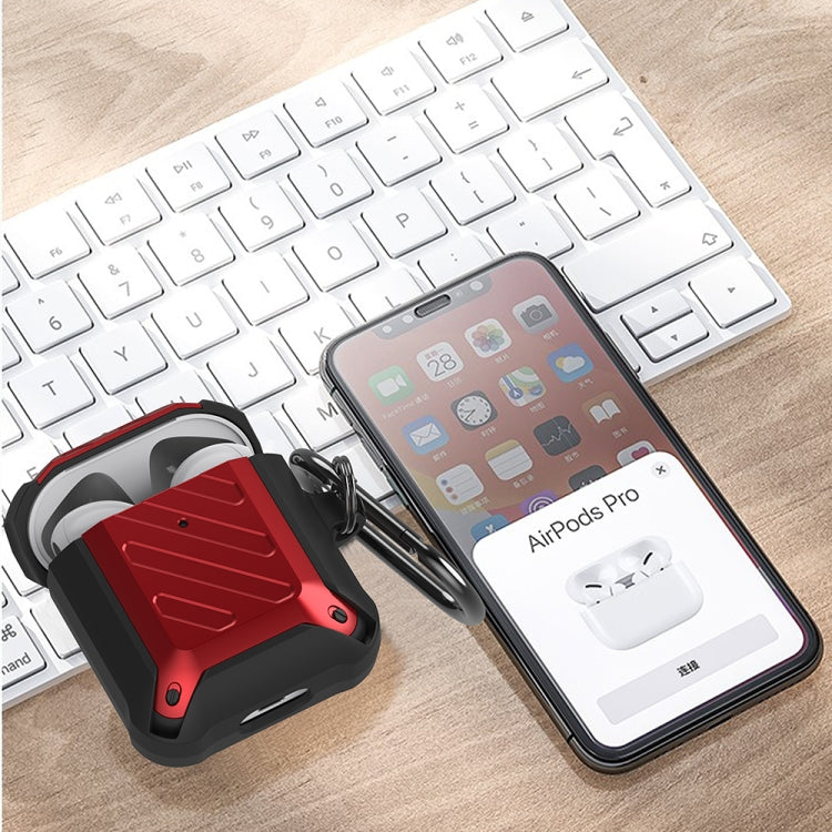 Wireless Earphones Shockproof Bumblebee Twill Silicone Protective Case, For AirPods 1/2