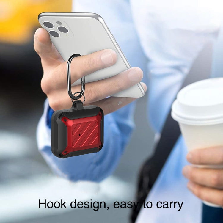 Wireless Earphones Shockproof Bumblebee Twill Silicone Protective Case, For AirPods 1/2
