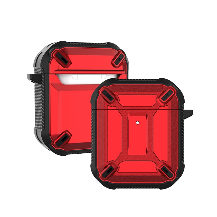 Wireless Earphones Shockproof King Kong Armor Silicone Protective Case, For AirPods 1/2