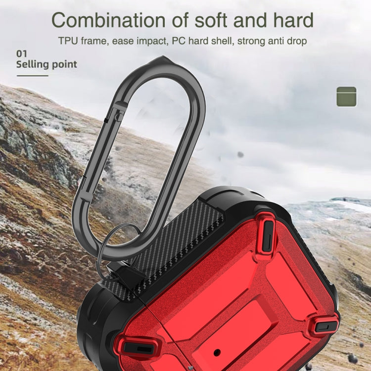 Wireless Earphones Shockproof King Kong Armor Silicone Protective Case, For AirPods 1/2