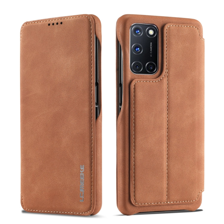 LC.IMEEKE Hon Ancient Series Horizontal Flip Leather Case with Holder & Card Slot, For Samsung Galaxy A52 5G / 4G, For Samsung Galaxy A12 5G, For Samsung Galaxy A72 5G / 4G, For Samsung Galaxy S20 FE, For Samsung Galaxy A72 5G / 4G5G                   ...