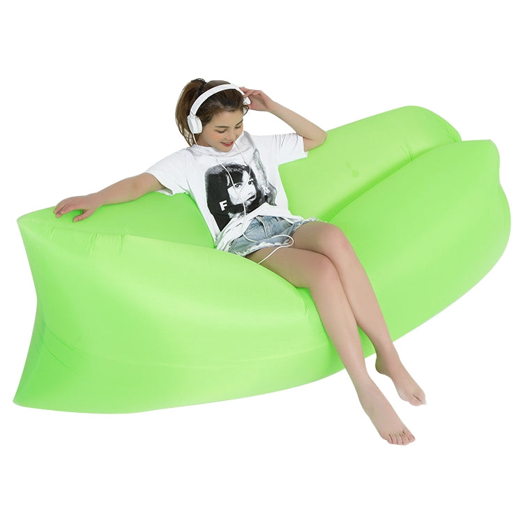 Outdoor Portable Lazy Water Inflatable Sofa Beach Grass Air Bed, Size: 200 x 70cm, 200 x 70cm Red, 200 x 70cm Yellow, 200 x 70cm Purple, 200 x 70cm Orange, 200 x 70cm Sky Blue, 200 x 70cm Black, 200 x 70cm Green, 200 x 70cm Pink, 200 x 70cm Rose Red   ...