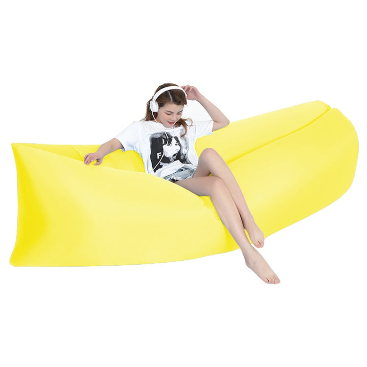 Outdoor Portable Lazy Water Inflatable Sofa Beach Grass Air Bed, Size: 200 x 70cm, 200 x 70cm Red, 200 x 70cm Yellow, 200 x 70cm Purple, 200 x 70cm Orange, 200 x 70cm Sky Blue, 200 x 70cm Black, 200 x 70cm Green, 200 x 70cm Pink, 200 x 70cm Rose Red   ...