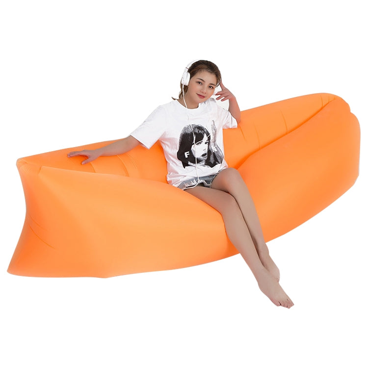 Outdoor Portable Lazy Water Inflatable Sofa Beach Grass Air Bed, Size: 200 x 70cm, 200 x 70cm Red, 200 x 70cm Yellow, 200 x 70cm Purple, 200 x 70cm Orange, 200 x 70cm Sky Blue, 200 x 70cm Black, 200 x 70cm Green, 200 x 70cm Pink, 200 x 70cm Rose Red   ...