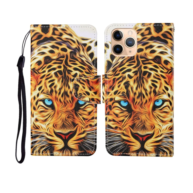 Painted Pattern Horizontal Flip Leathe Case, For iPhone 11 Pro