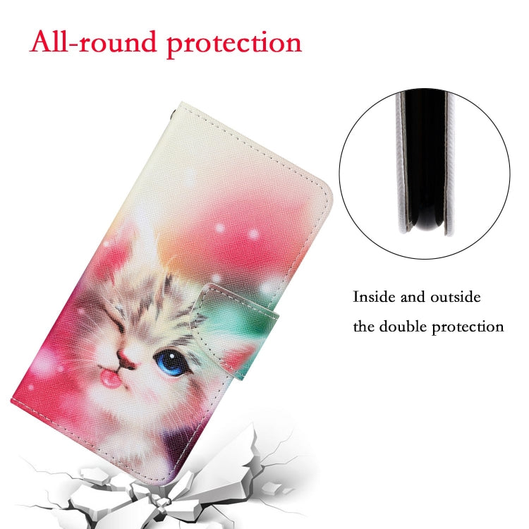 Painted Pattern Horizontal Flip Leathe Case, For iPhone XS Max