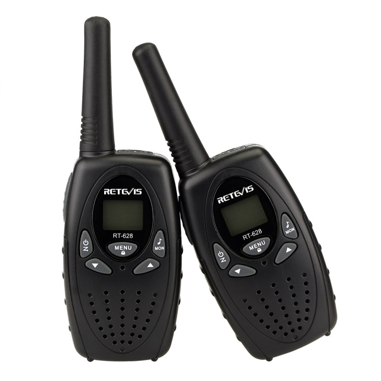 1 Pair RETEVIS RT628 0.5W EU Frequency 446MHz 8CHS Handheld Children Walkie Talkie, RT628(Black), RT628(White), RT628(Red)