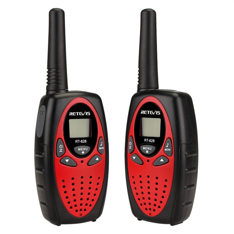1 Pair RETEVIS RT628 0.5W EU Frequency 446MHz 8CHS Handheld Children Walkie Talkie, RT628(Black), RT628(White), RT628(Red)