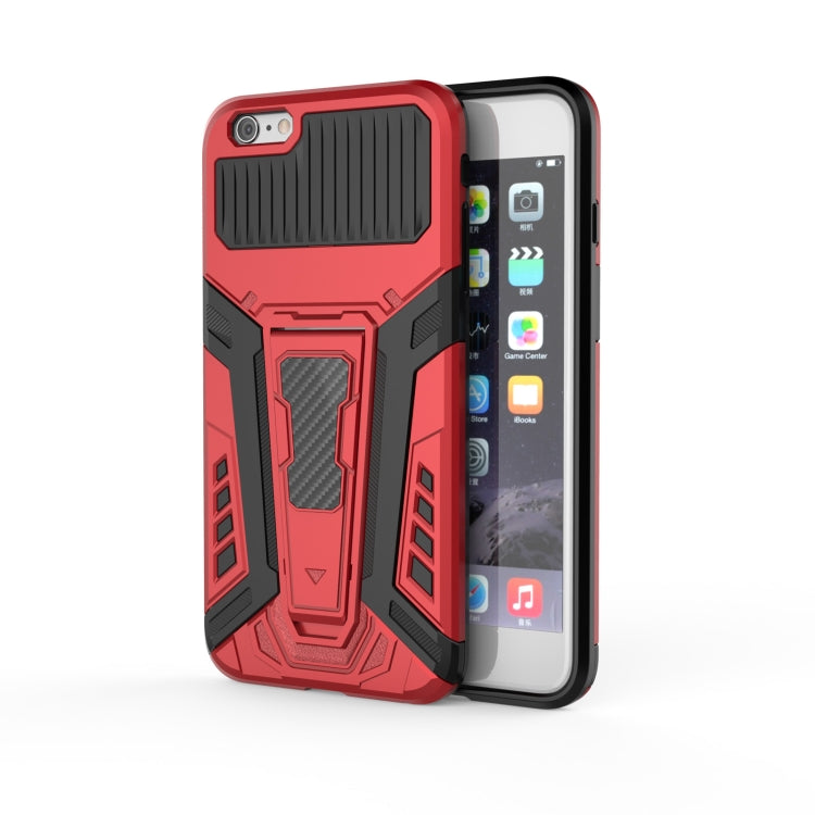 War Chariot Series Armor All-inclusive Shockproof PC + TPU Protective Case with Invisible Holder, For iPhone 6, For iPhone 6 Plus, For iPhone 8 Plus / 7 Plus, For iPhone 11