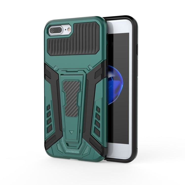 War Chariot Series Armor All-inclusive Shockproof PC + TPU Protective Case with Invisible Holder, For iPhone 6, For iPhone 6 Plus, For iPhone 8 Plus / 7 Plus, For iPhone 11