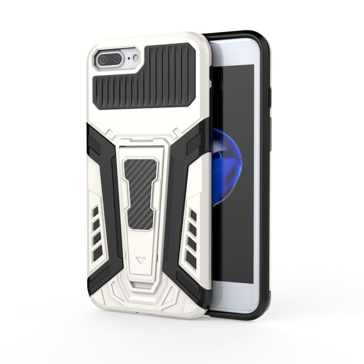 War Chariot Series Armor All-inclusive Shockproof PC + TPU Protective Case with Invisible Holder, For iPhone 6, For iPhone 6 Plus, For iPhone 8 Plus / 7 Plus, For iPhone 11