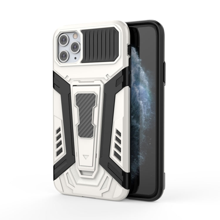 War Chariot Series Armor All-inclusive Shockproof PC + TPU Protective Case with Invisible Holder, For iPhone 11 Pro