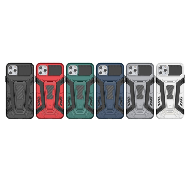 War Chariot Series Armor All-inclusive Shockproof PC + TPU Protective Case with Invisible Holder, For iPhone 11 Pro Max, For iPhone 12 / 12 Pro, For iPhone 12 Pro Max, For iPhone 12 mini