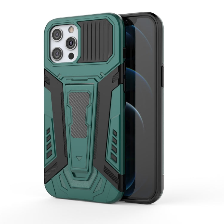 War Chariot Series Armor All-inclusive Shockproof PC + TPU Protective Case with Invisible Holder, For iPhone 11 Pro Max, For iPhone 12 / 12 Pro, For iPhone 12 Pro Max, For iPhone 12 mini