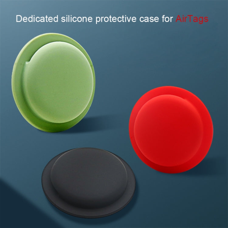 Protection Cover Sleeve Anti-scratch Anti-lost Silicone Protective Case, For AirTag 2nd Gen / AirTag 1st Gen