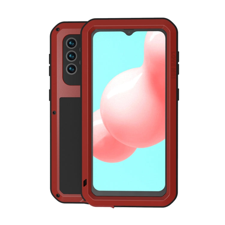 LOVE MEI Metal Shockproof Waterproof Dustproof Protective Case with Glass, For Samsung Galaxy A32 5G, For Samsung Galaxy A52 5G / 4G, For Samsung Galaxy S21 5G, For Samsung Galaxy S21+ 5G