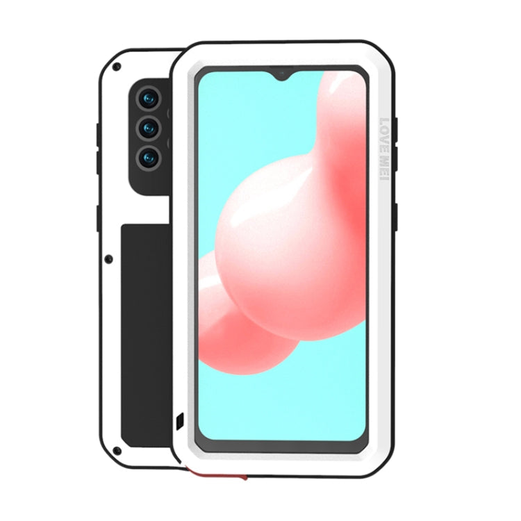 LOVE MEI Metal Shockproof Waterproof Dustproof Protective Case with Glass, For Samsung Galaxy A32 5G, For Samsung Galaxy A52 5G / 4G, For Samsung Galaxy S21 5G, For Samsung Galaxy S21+ 5G